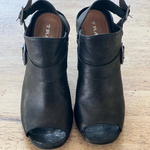 Trask Miriam Black Metallic Mule size 9.5 - Picture 2 of 8